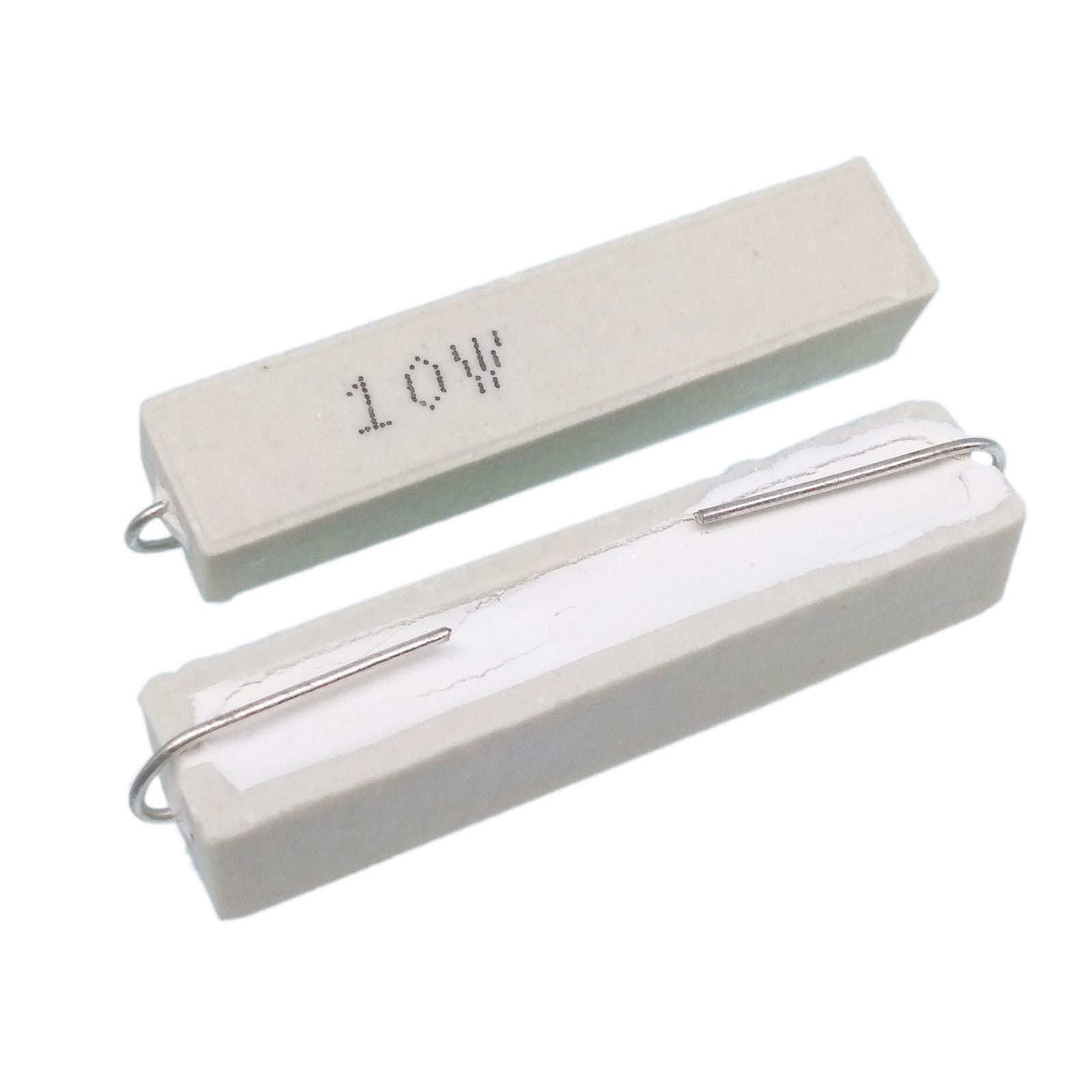 US Stock 5pcs 2K ohm 2KΩJ 10 watt Axial Ceramic Cement Power Resistor 10W