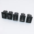 US Stock 5pcs Black 3 PIN ON/OFF/ON SPDT Boat Car Rocker Switch 10A 125VAC KCD1