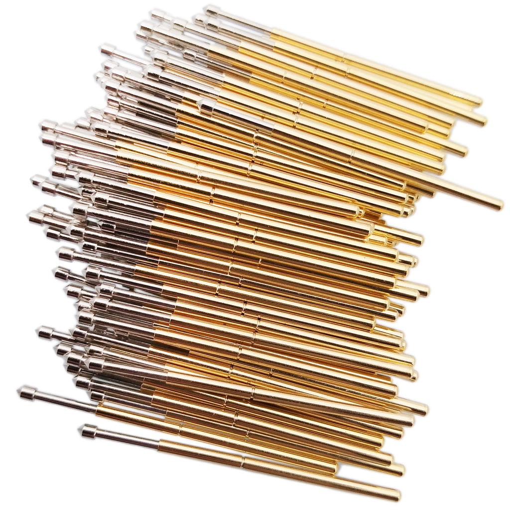 AU Stock  50pcs P100-E2 Dia 1.36mm 180g Spring Test Probe Pogo Pin