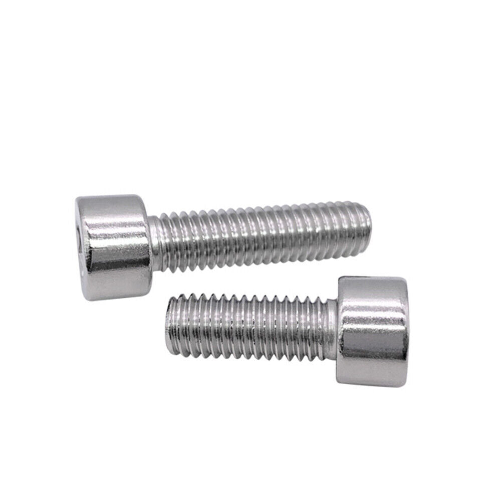 50pcs 304 Stainless Steel Allen Hex Socket Bolts Cap Head Screws M3.5 x 8mm