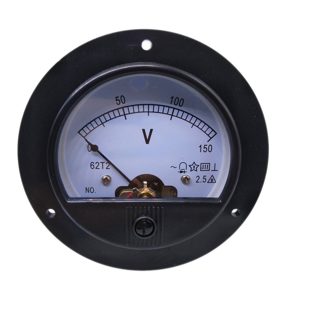 AU Stock AC 0 ~ 150V Round Analog Volt Pointer Needle Panel Meter Voltmeter