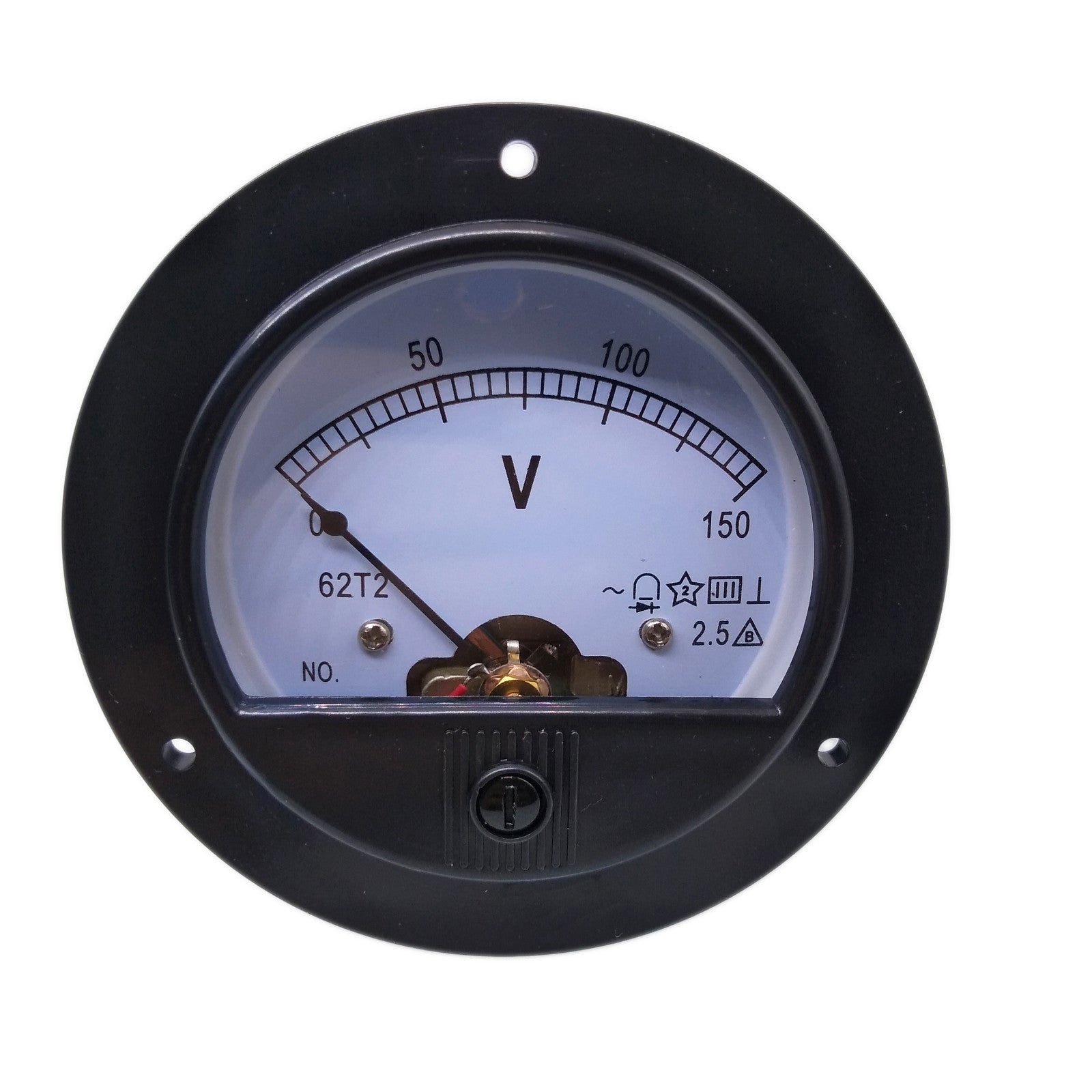 AU Stock AC 0 ~ 150V Round Analog Volt Pointer Needle Panel Meter Voltmeter