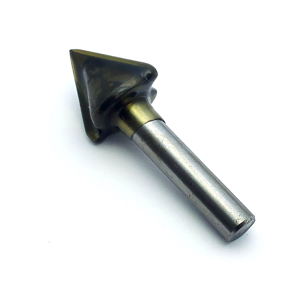 US Stock 3D 60 Degree Router End Mill CNC Engraving V Groove Bit 6x16mm 2V61660