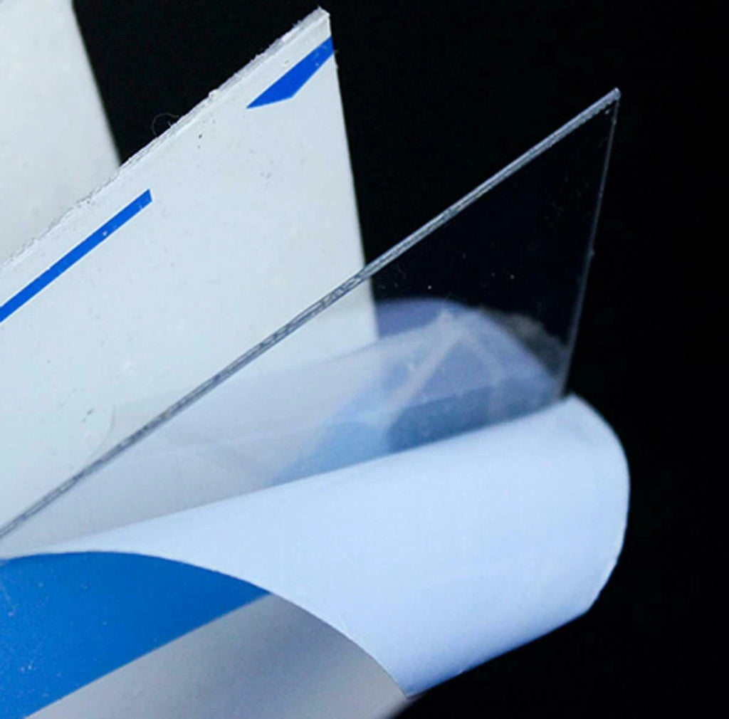 US Stock 2pc 2mm ±10% x 200mm(7.8") x 200mm(7.8") Clear Polycarbonate PC Sheet