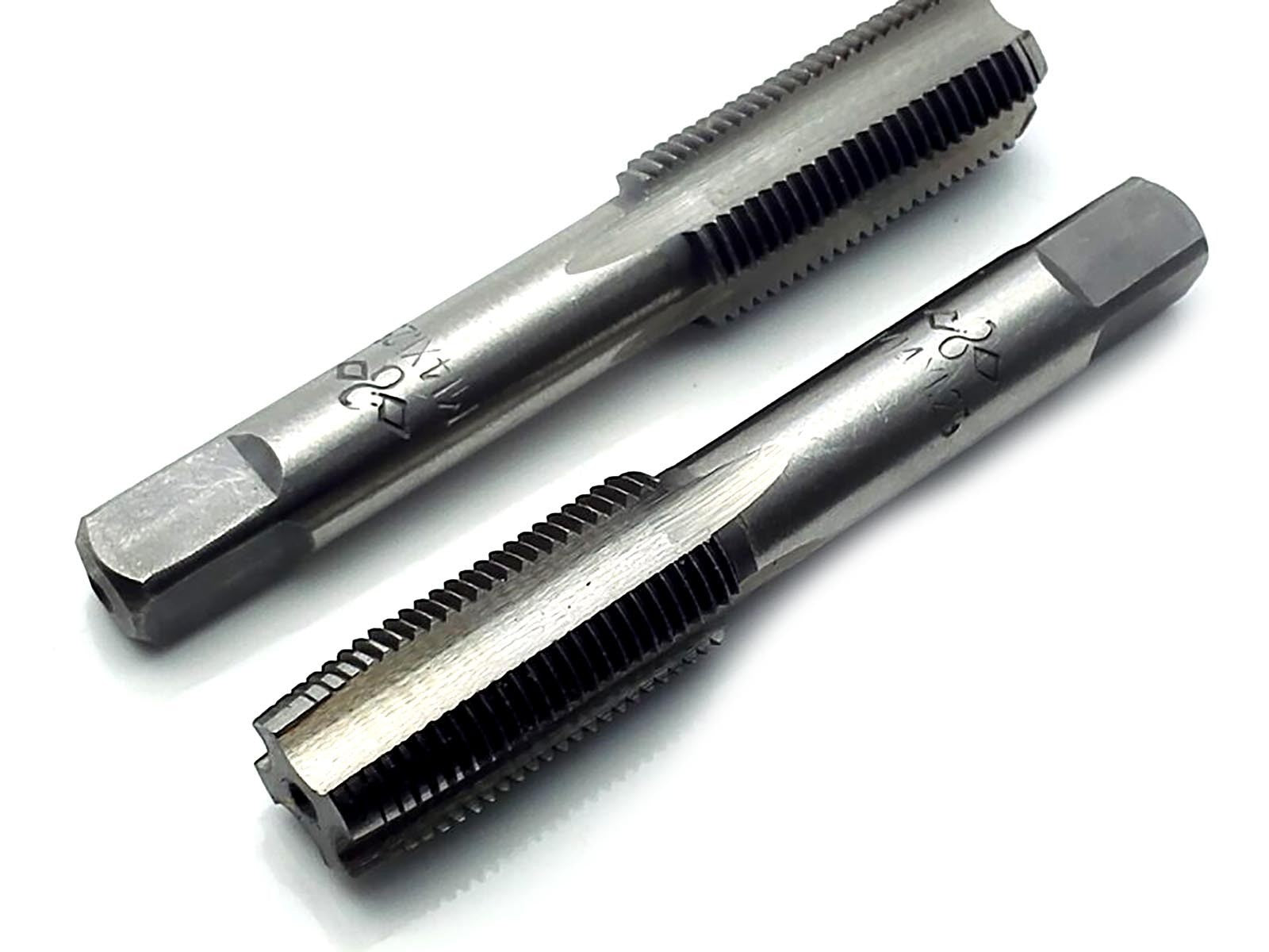 AU Stock HSS 14mm x 1.25 Metric Taper & Plug Tap Right Hand Thread M14 x 1.25mm