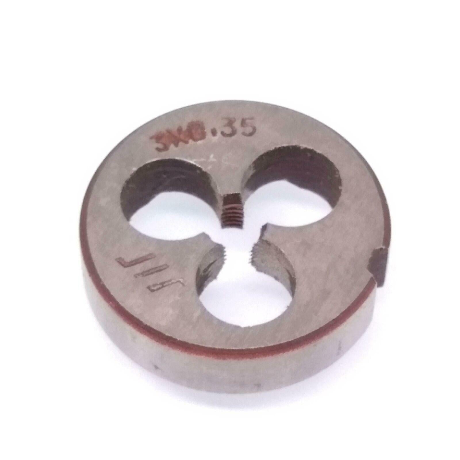 AU Stock HSS M3x0.35 Taper & Plug Tap & M3 x 0.35mm Die Metric Thread Right Hand