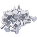 100x 5mm Dia 10mm Shank CSK Flat Countersunk Head Aluminum Solid Rivets