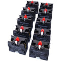AU Stock 10x ZB2-BE102C NC Contact Block Replaces Tele Replacement For XB2 Model