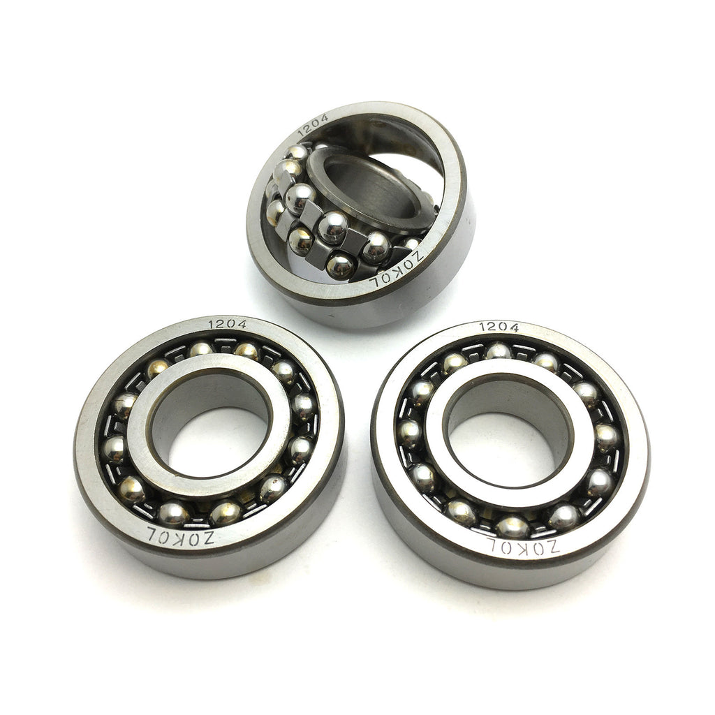 US Stock ATN 1204 20mm x 47mm x 14mm Self Aligning Ball Bearing Double Row