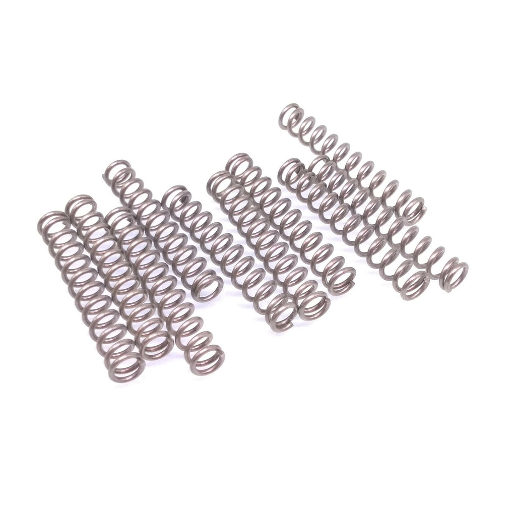 10pcs 0.8mm x 5mm x 40mm Stainless Steel Compression Spring Pressure Spring