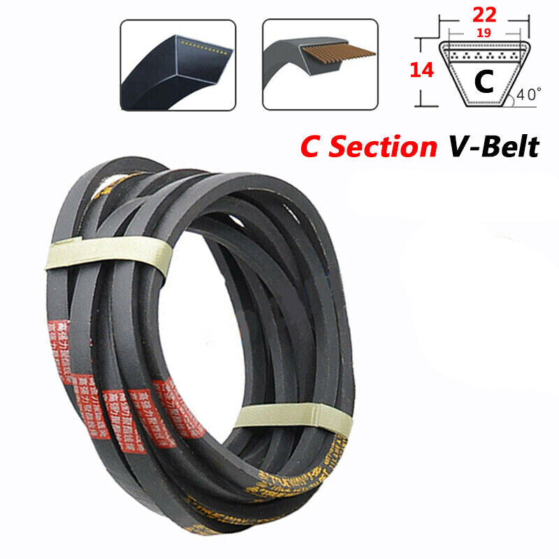 C Section V-Belts Industry Drive Belts Metric Size C1800 1800 mm Li 22mm x 14mm