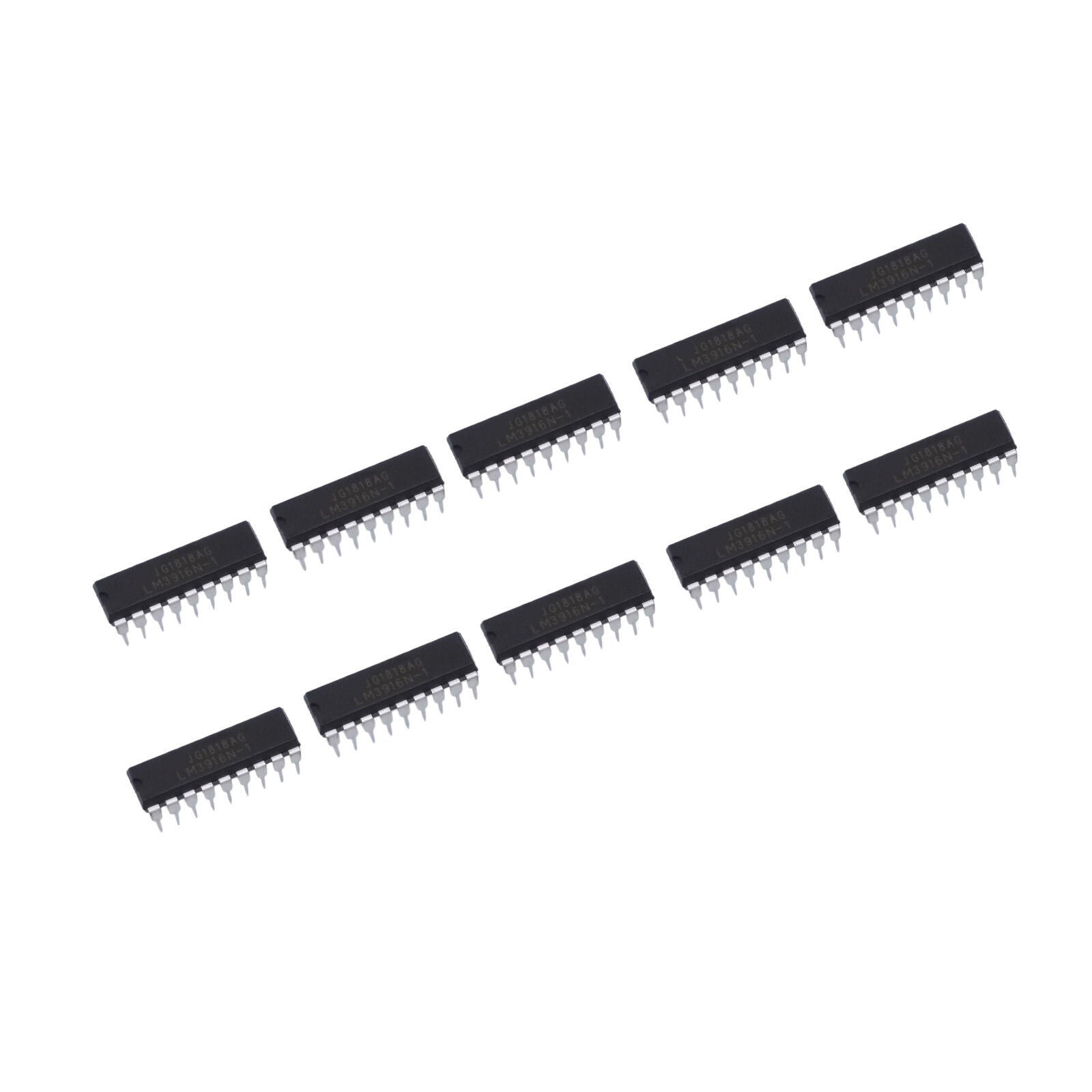 US Stock 10pcs LM3916 LM3916NP6KE300A-1 LM3916 IC DRIVER DOT BAR DISPLAY 18-DIP