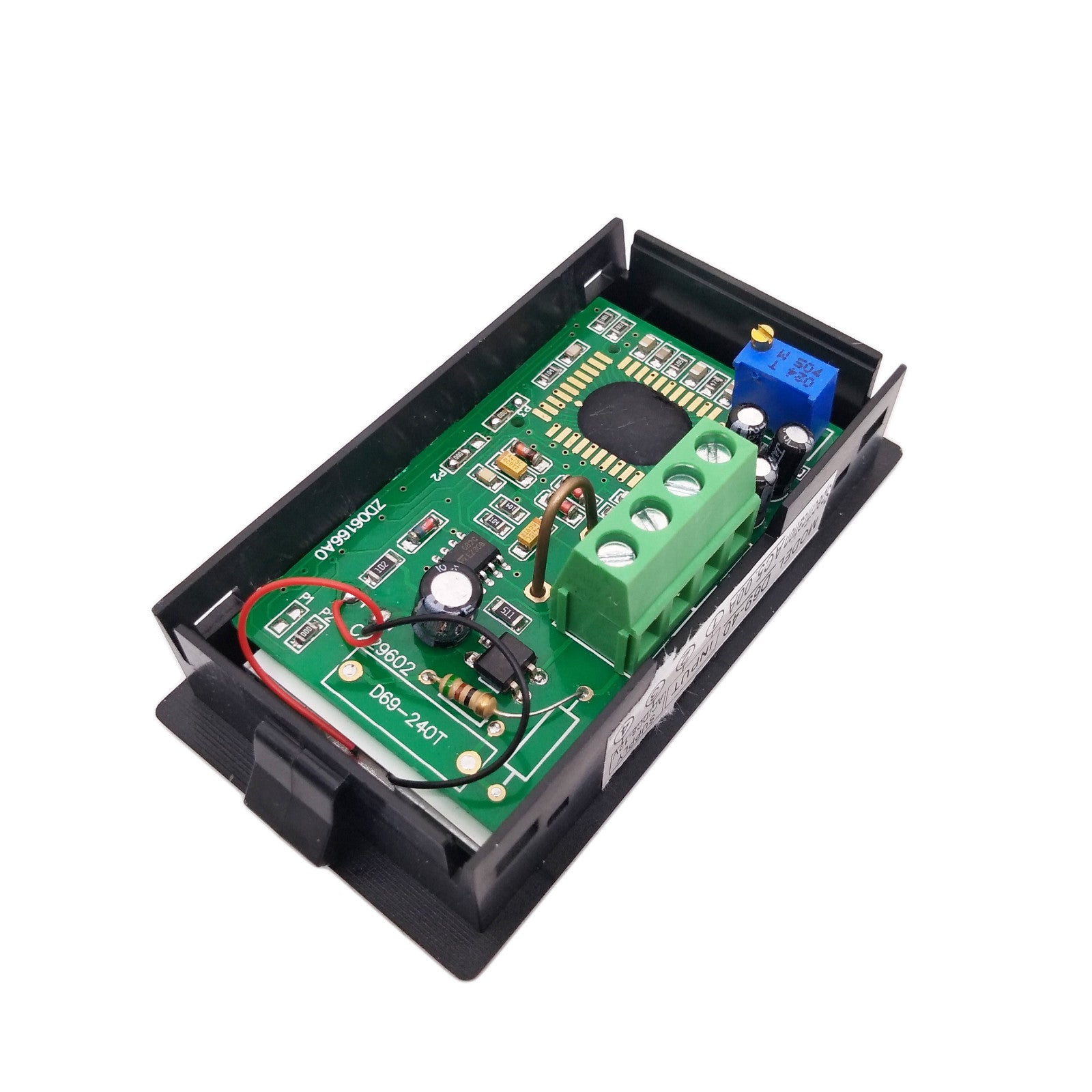 AU Stock  Blue LCD Digital AMP Current Panel Meter Ammeter AC 0~5A