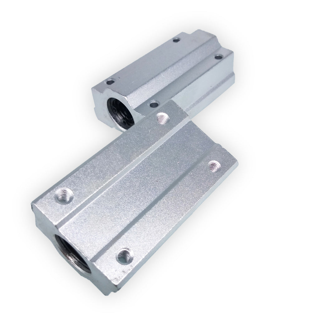 US Stock 2pcs SC8LUU SCS8LUU 8mm CNC Linear Ball Motion Bearing Slide
