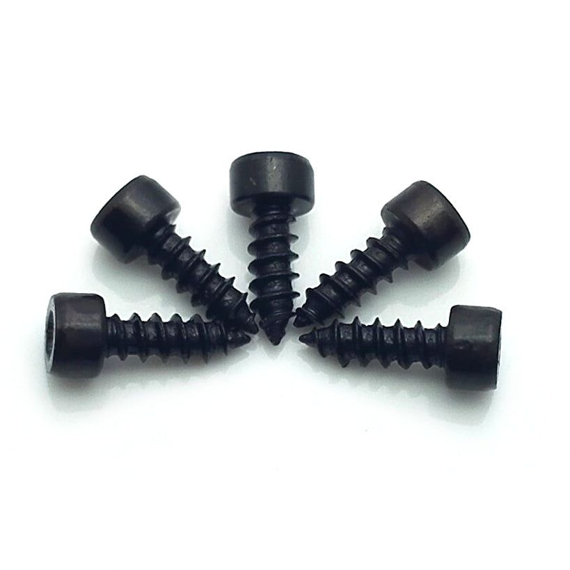 US Stock 50x  M2 x 6mm Alloy Steel Allen Hex Socket Head Cap Self-Tapping Screws