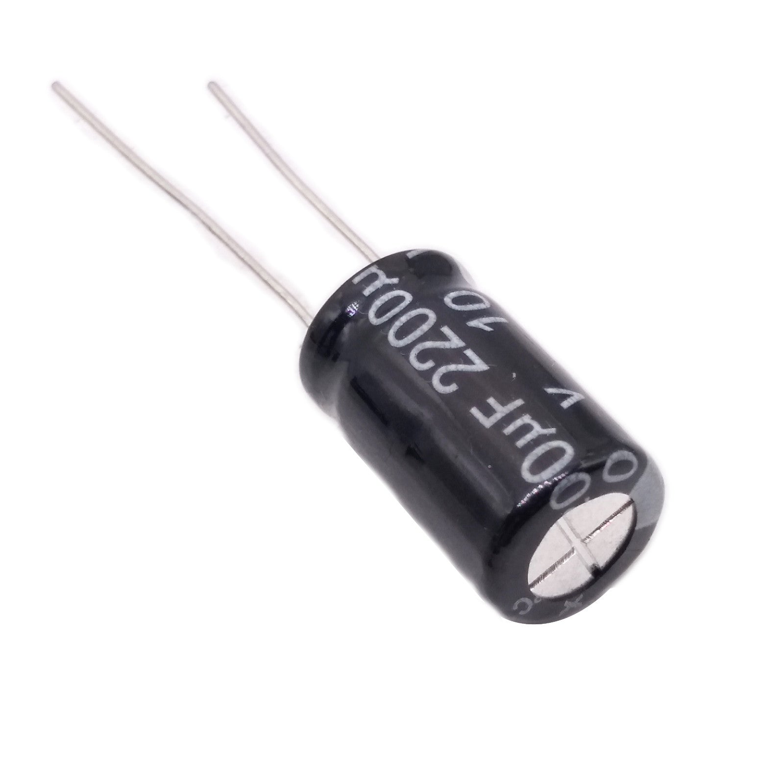 AU Stock 20pcs Electrolytic Capacitors 2200uF 10V +105℃ Radial 10 x 17mm