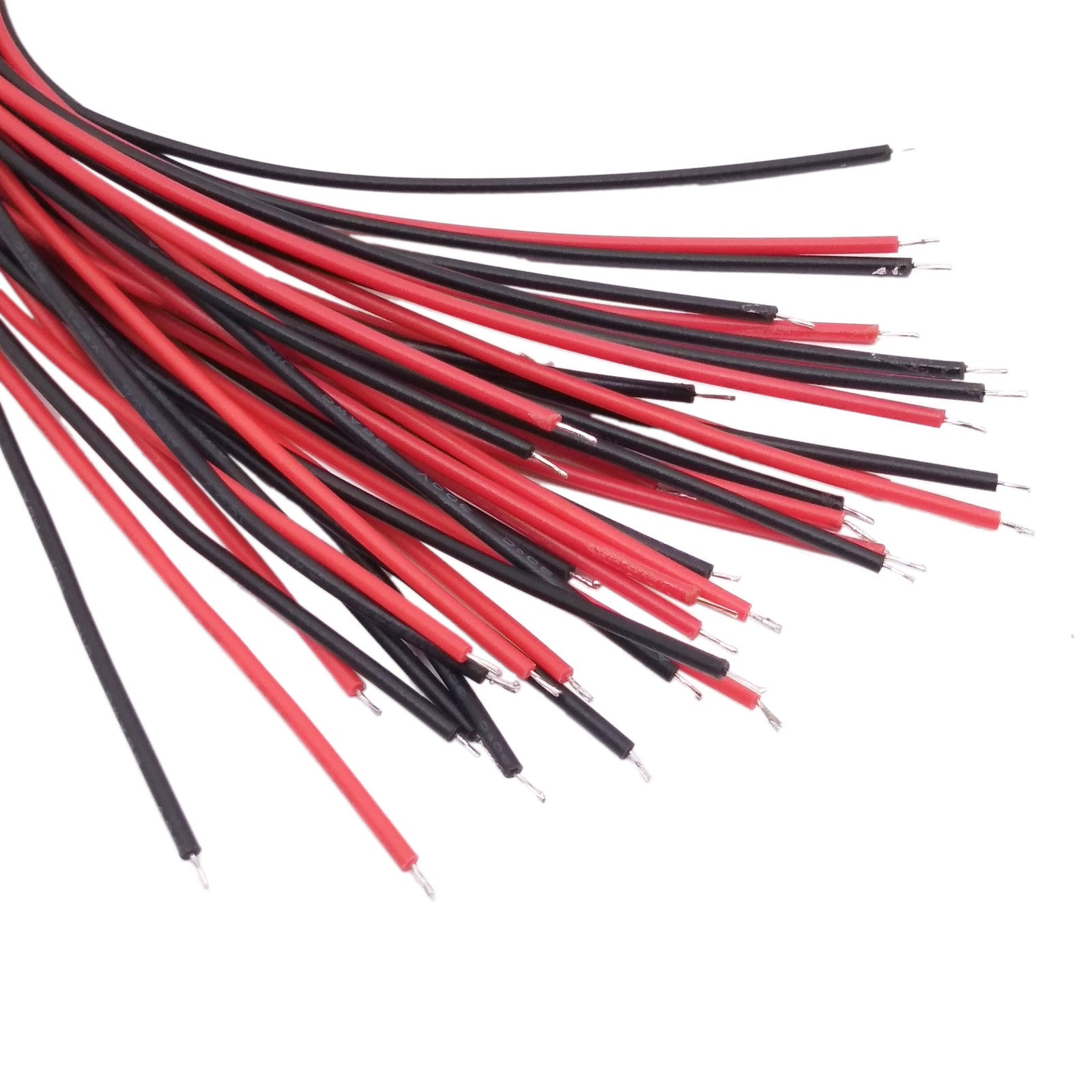 US Stock 10 pairs Power Jack Plug 2 Pin Wire & Socket Connector Lead 300mm