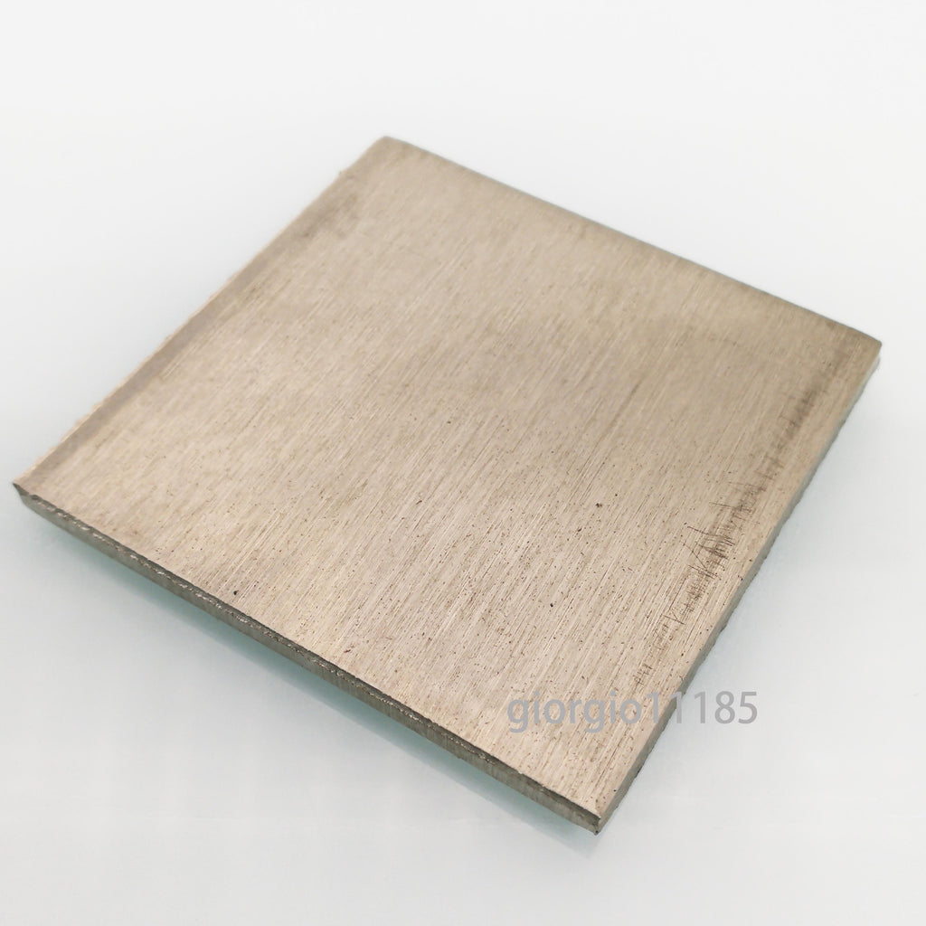 3mm ±10% x 50mm x 50mm N6 99.6% Pure Nickel Sheet Metal Plate