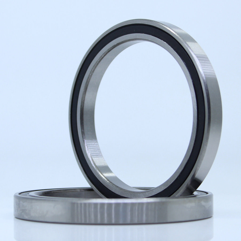 2pcs 6816-2RS Bearing 80x100x10 mm Thin Section 6816RS Ball Bearings 6816