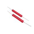 AU Stock 2pcs 5W Watts 10KV High Voltage Glass Glaze Resistors 50M ohm