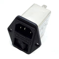 Solder Lug Terminals IEC 320 C14 Power Socket EMI Filter Switch & Fuse Holder 01