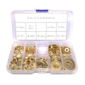 AU Stock 800pcs Brass Flat Washers Assortment Kit