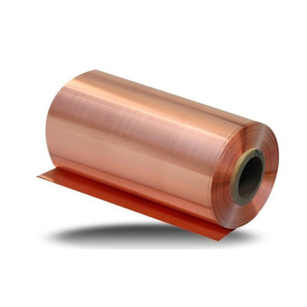 0.05mm ±10% x 200mm x 1000mm 99.9% Pure Copper Cu Metal Sheet Foil