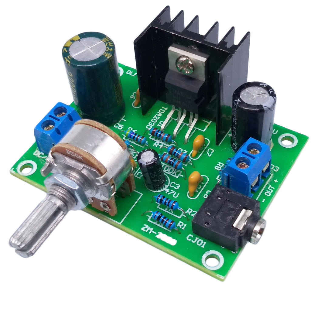 US Stock TDA2030A TDA2030 Mono 15W 12V AC/DC Audio Amplifier Board One-channel