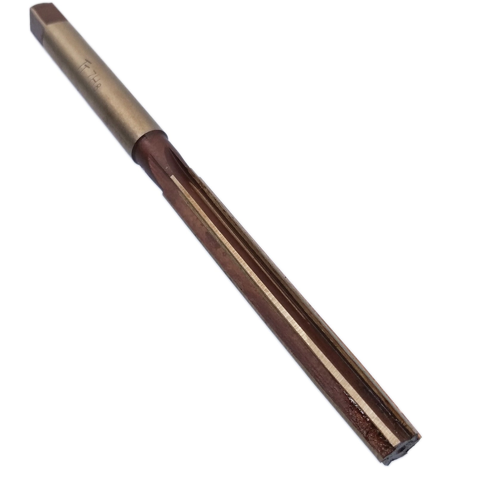 US Stock 7mm Cutting Dia Straight Shank 6 Flutes H8 HSS Hand Reamer Reaming