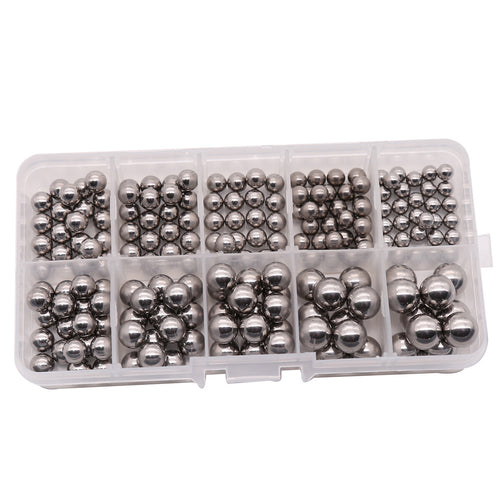 1mm-4.763mm High Precision Bearing Balls Smooth Ball Box Set 304 Stainless Steel