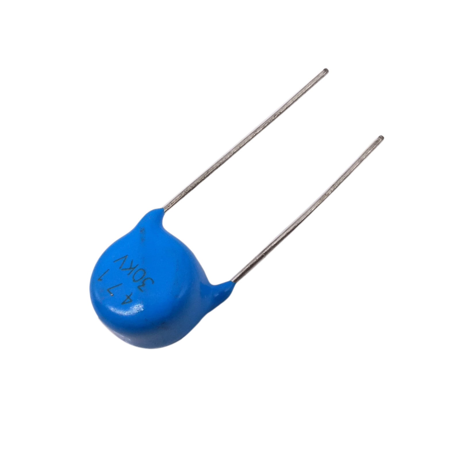 US Stock 5pcs High Voltage Ceramic Disc Capacitors 470pf 0.47nf 471 30000V 30KV