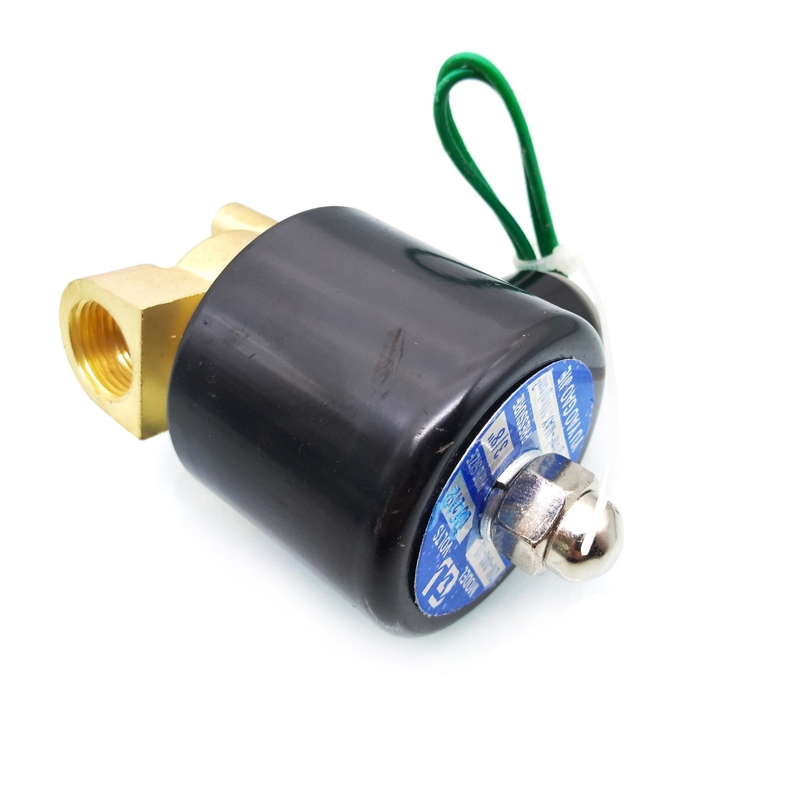 US Stock 12v DC 3/8" Electric Solenoid Valve Diesel Gas Water Air 2W-040-10 NC