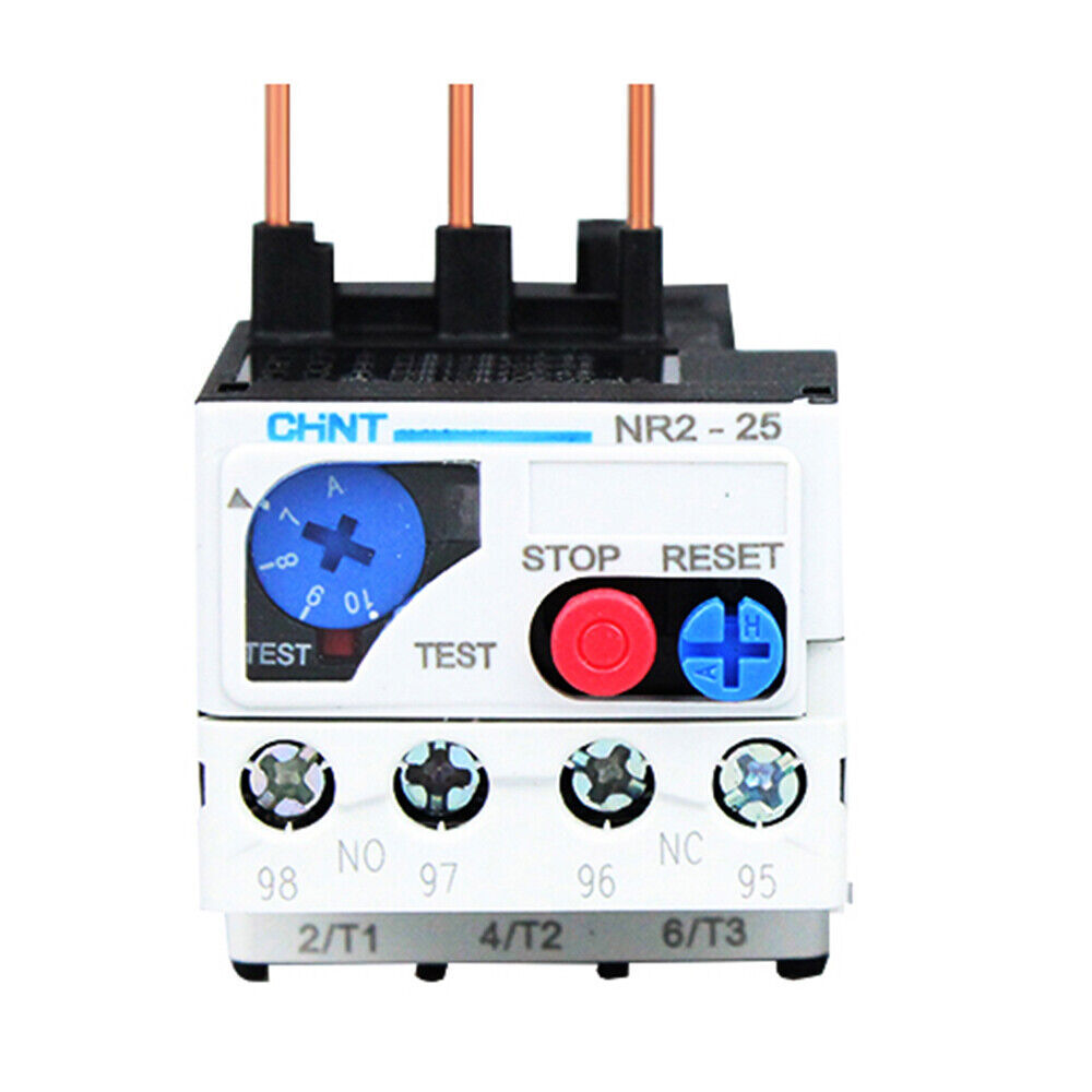 Range from 17-25 Amp Thermal Overload Relay 3 Phase FR NR2-25 for Protect Motor
