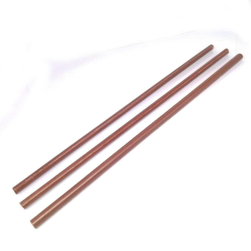 US Stock 3pcs Bakelite Phenolic Round Bar Rod Diameter 8mm ±10% Length 330mm