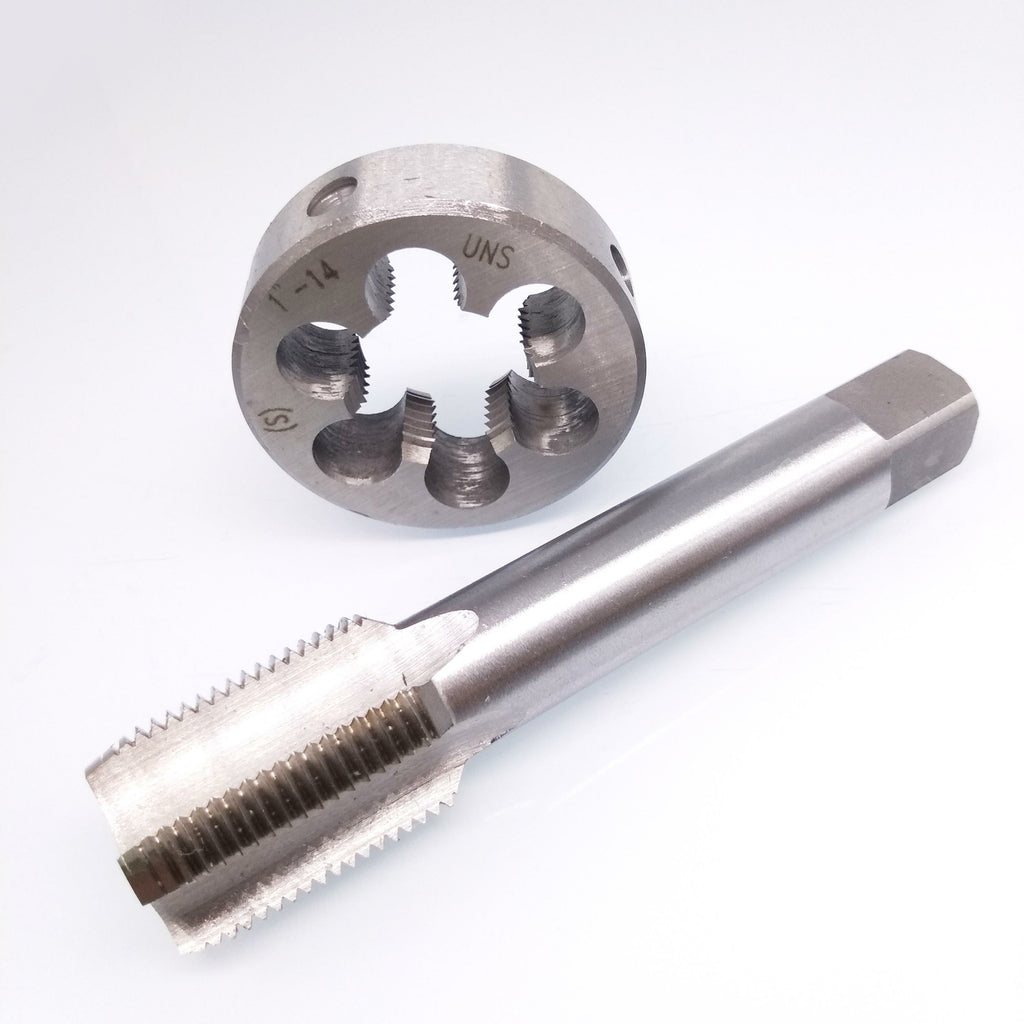 US Stock HSS 1"-14 UNS Tap & 1"-14 UNS  Die Right Hand