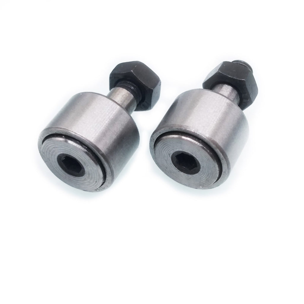 US Stock 2pcs KR13 KRV 13 CF5 Cam Follower Needle Roller Bearing M5 x 0.8 13mm