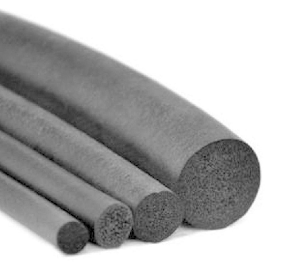 US Stock 5mm Diameter 33 Feet Long EPDM Sponge Rubber Round Seal Strip