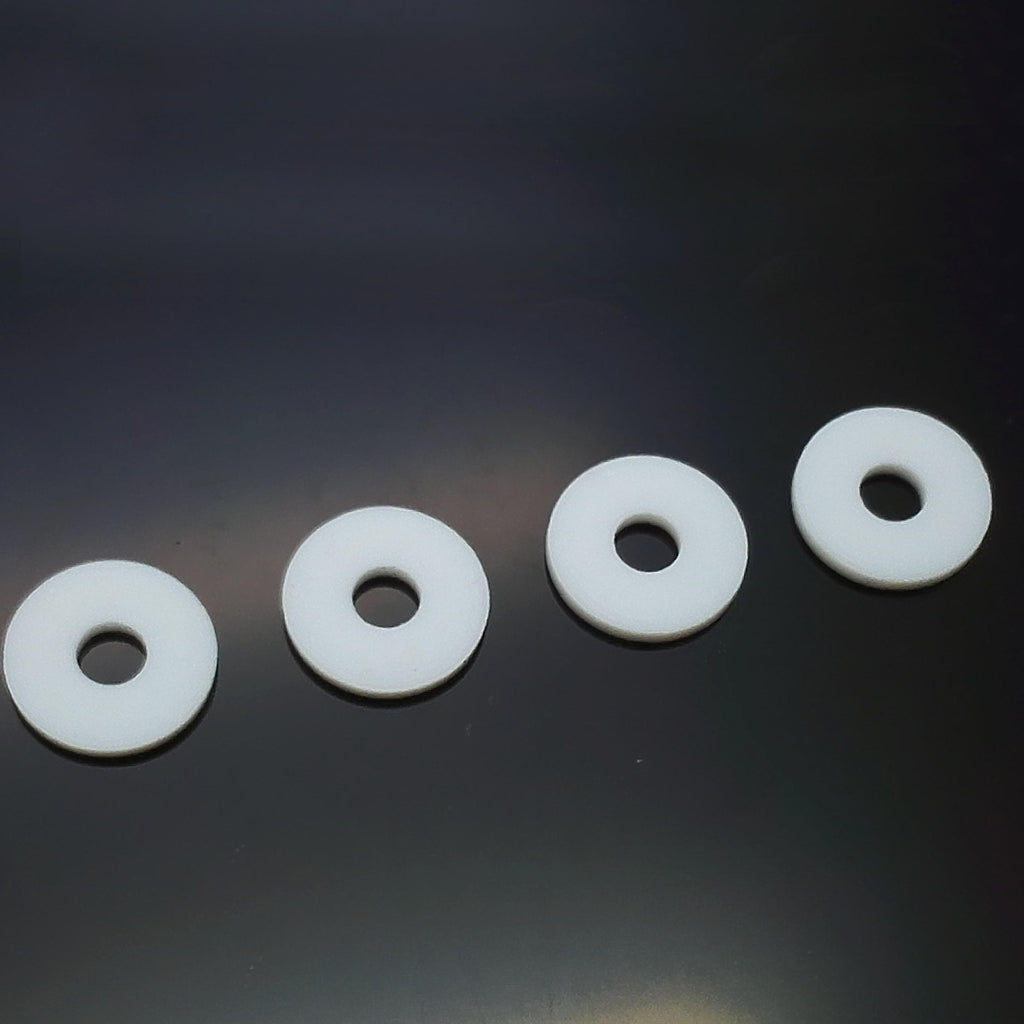 25pcs New Polytetrafluoroethylene PTFE Washer Gasket 6mm x 18mm x 2mm