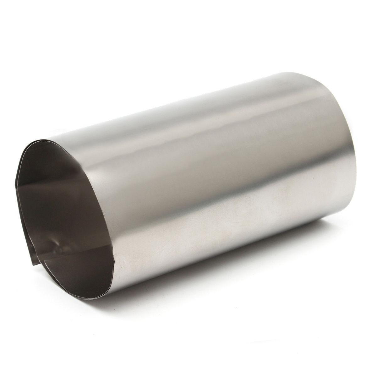 US Stock 0.5mm ±10% x 200mm x 300mm Titanium Foil Plate Sheet TA2 99% Purity