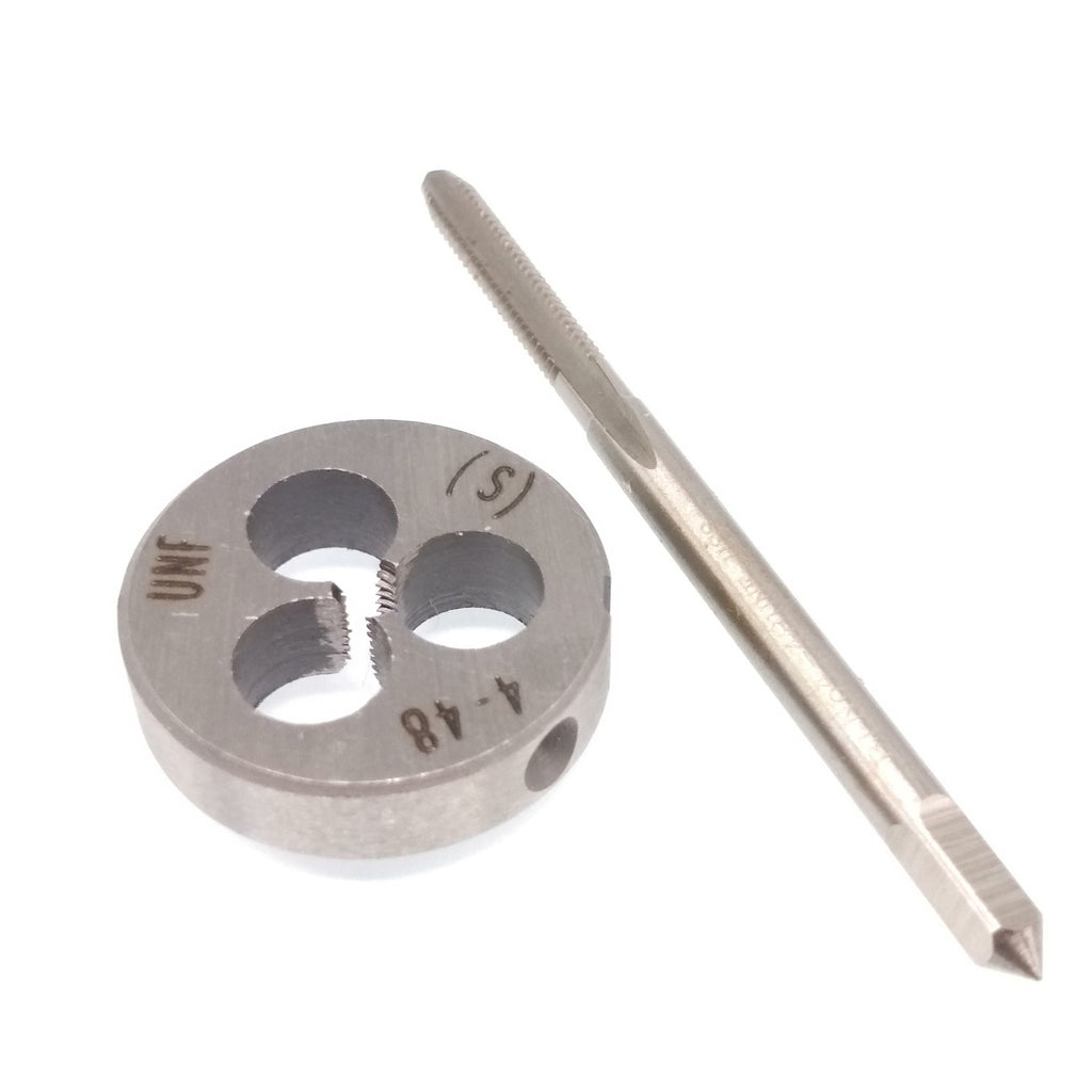 US Stock HSS 4-48 UNF Tap & 4-48 UNF Die Right Hand