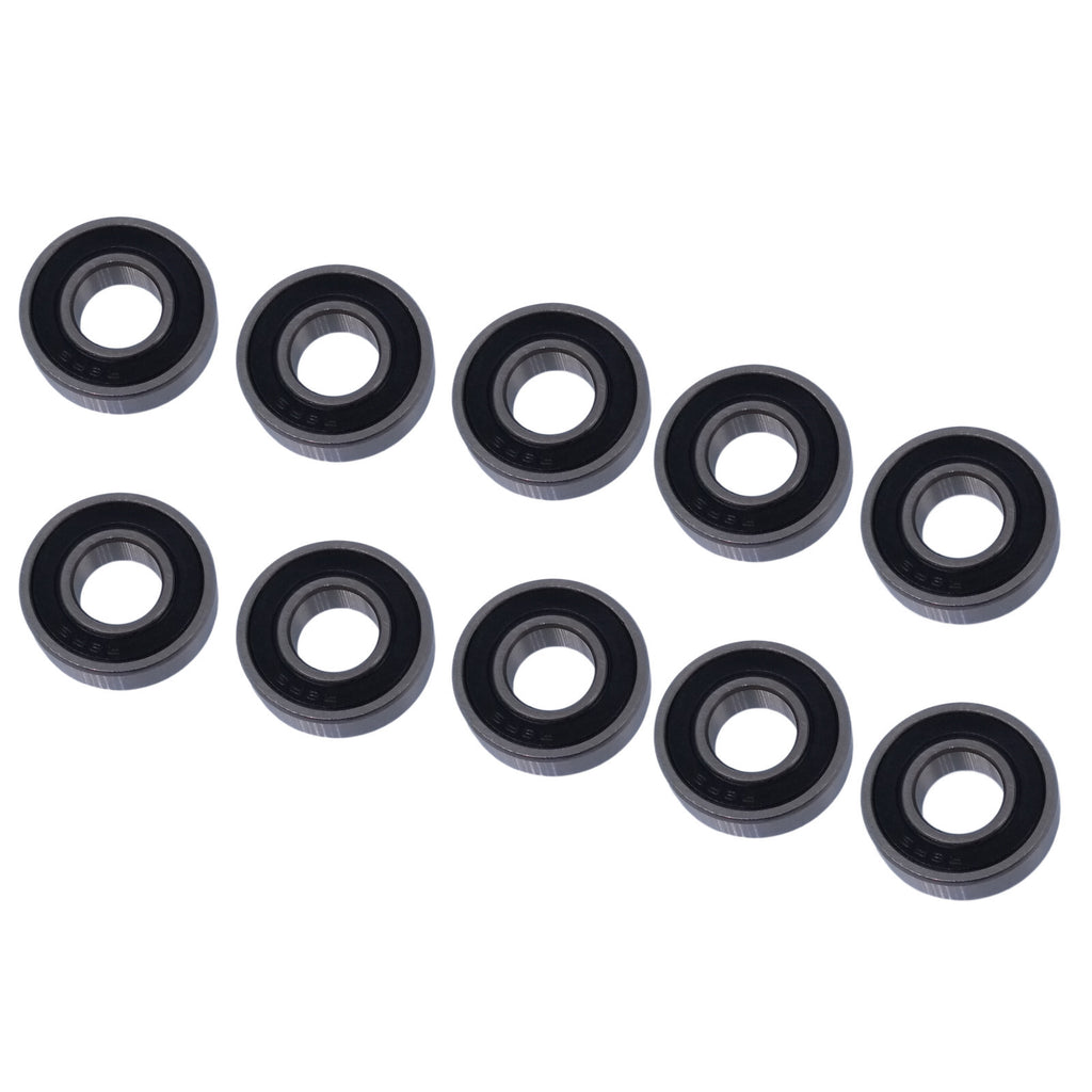 US Stock 10pcs R8-2RS Sealed 1/2"x1 1/8"x5/16" Deep Groove Radial Ball Bearings