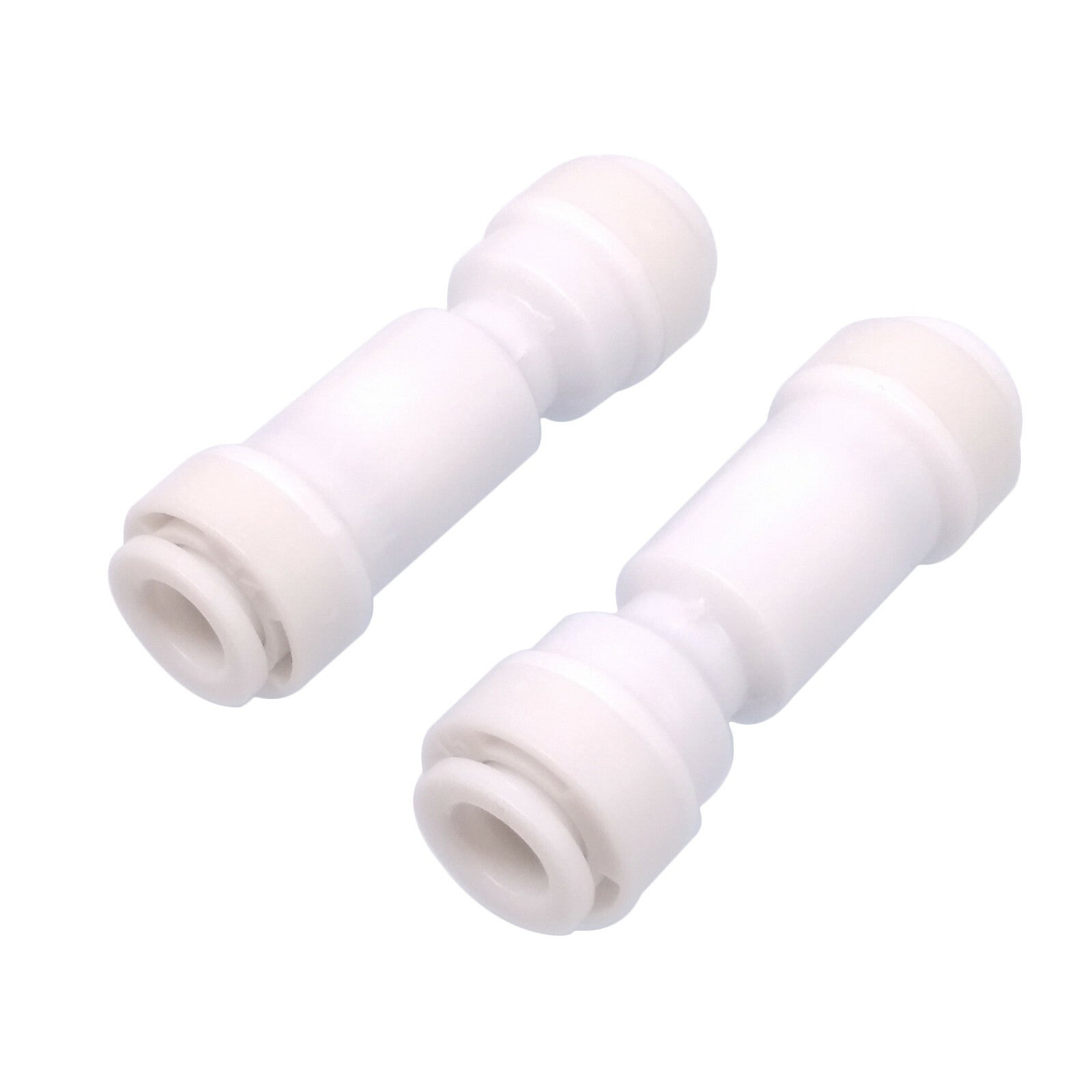 2pcs 1/4" to 1/4" Tube Straight Quick Connect Check Valve Push Fit