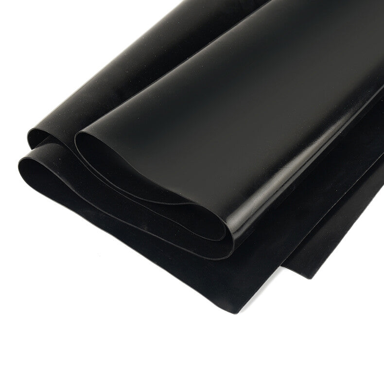 0.3mm ±10%  Thick Silicone Rubber Sheets Film Seal Pads 500x500mm Black