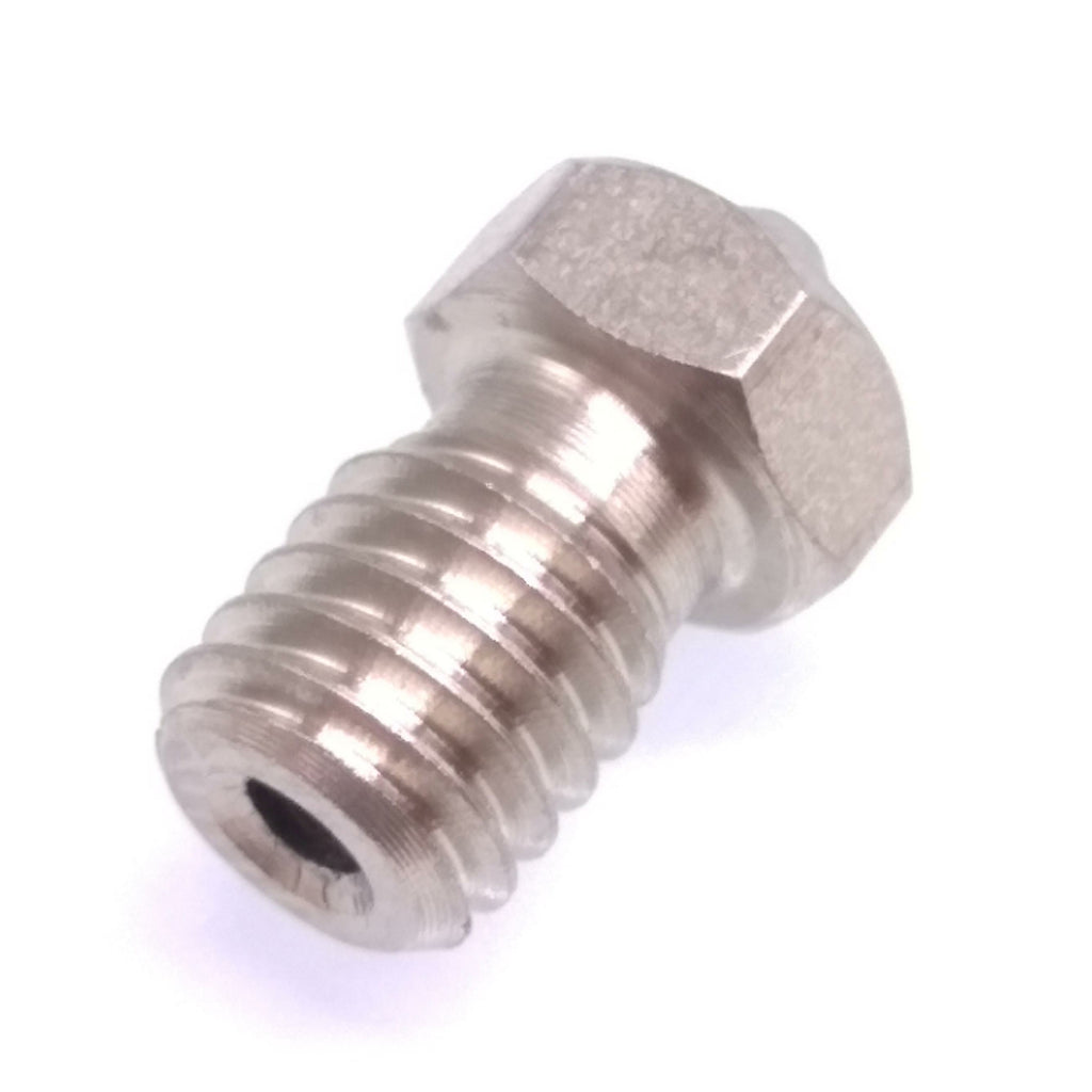 5pcs 3D Printer Extruder Stainless Steel Nozzle 0.8mm M6 Thread 1.75mm For E3D