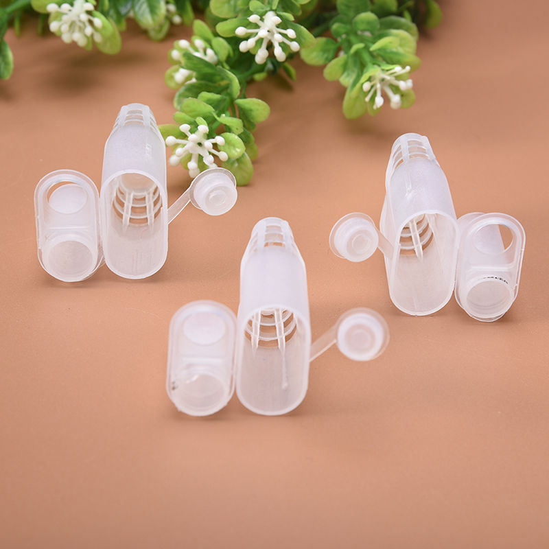US Stock 12x Plastic Beekeeping Rearing Queen Bee Hair Roller Cages Beekeeper