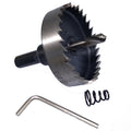 US Stock 53mm HSS Drill Bit Hole Saw Tooth Stainless Steel Metal Alloy Cutter