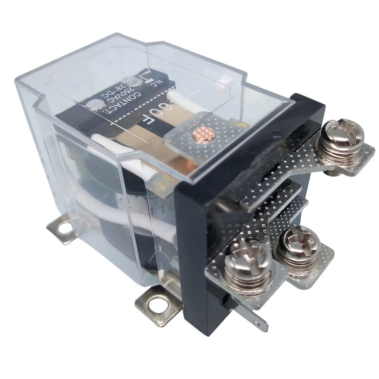 US Stock JQX-60F 1Z AC 110V 60A 1NO 1NC 5 PIN Coil Power Electronmagnetic Relay