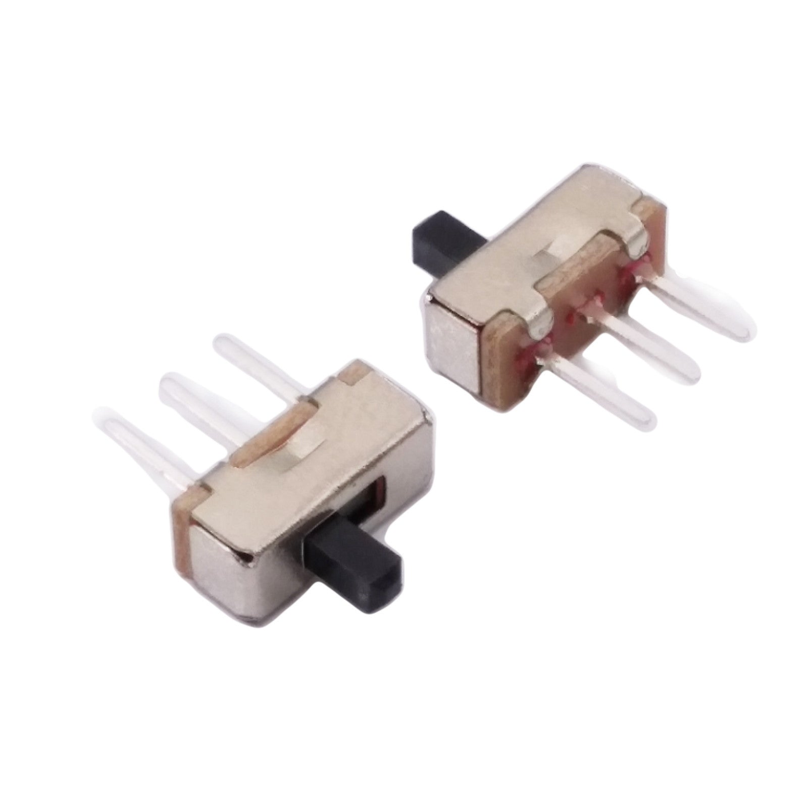 US Stock 100pcs 1 Way 2 Postion Slide Switch PCB Mount SS12d00G3