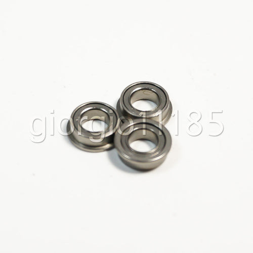 10pcs MF63ZZ Shielded Flanged Model Ball Flange Bearing 3 x 6 x 2.5mm