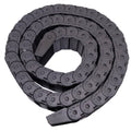 US Stock 1M 1000mm Black Long Nylon Cable Drag Chain Wire Carrier 15 x 30mm